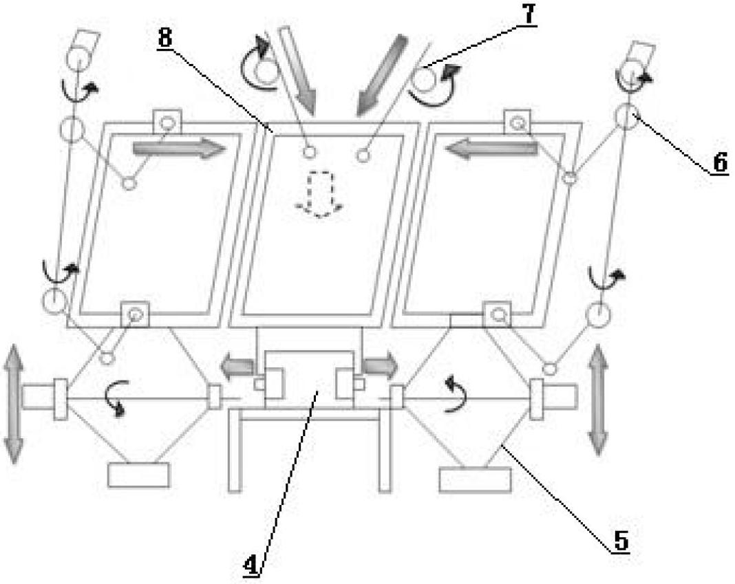 Automatic shoe cover wearing/taking-off machine