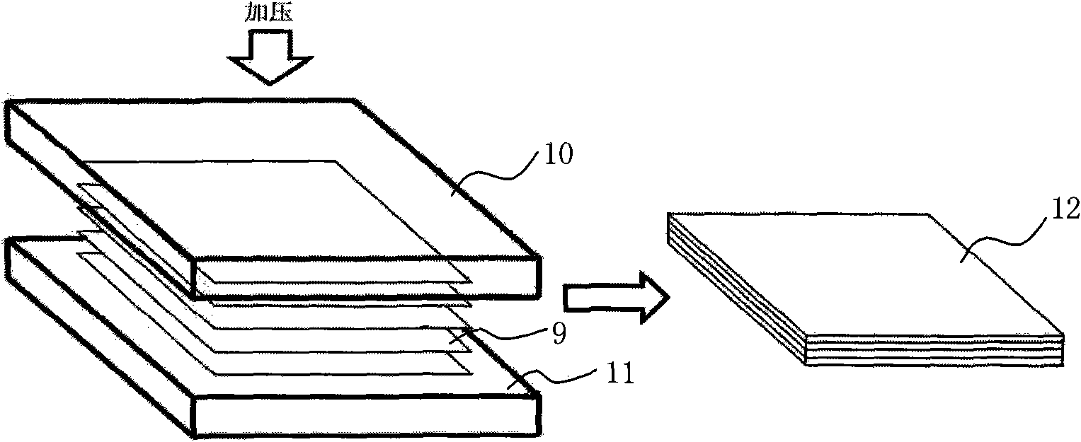 Thermoplastic resin-based carbon fiber composite and preparation method thereof