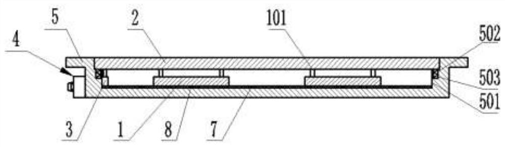 Phosphogypsum floor heating box