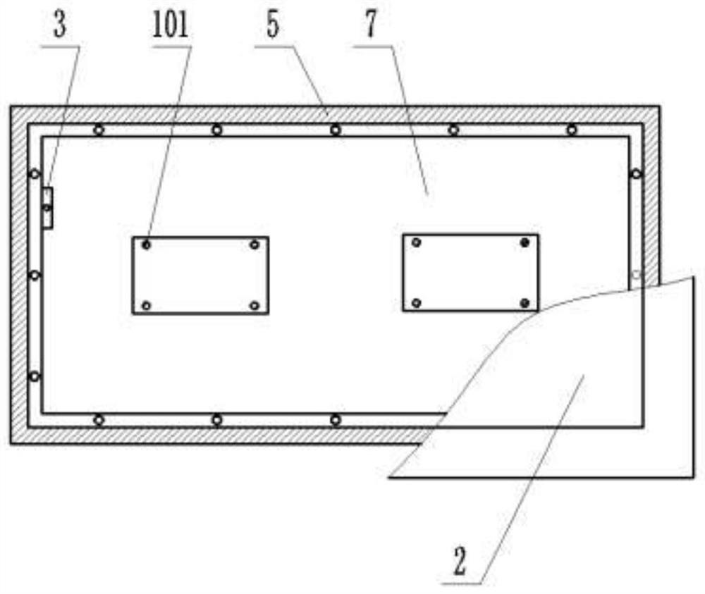 Phosphogypsum floor heating box