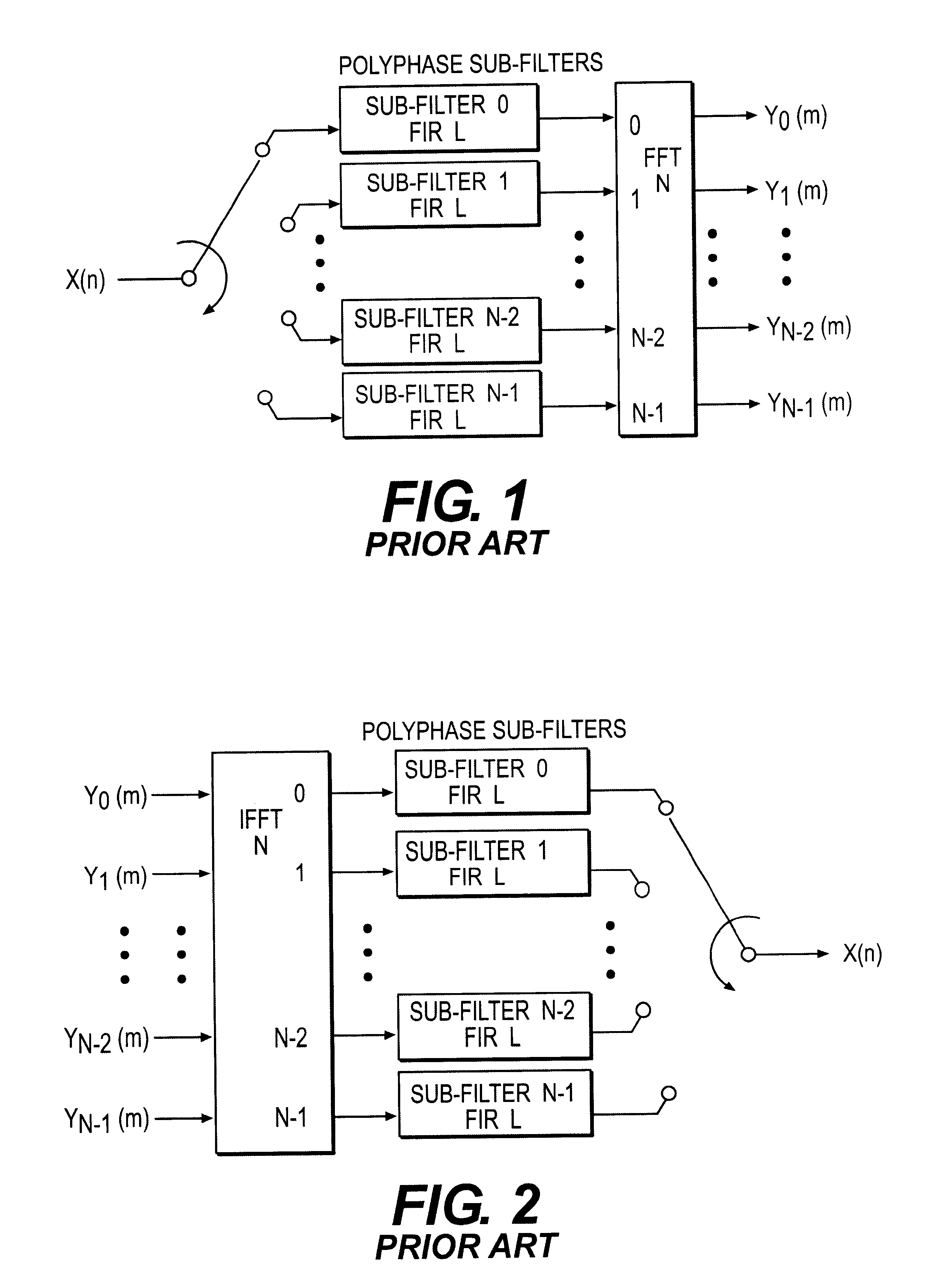 Digital multi-channel demultiplexer/multiplexer (MCD/M) architecture