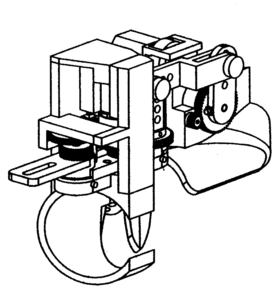 Data glove thumb near-end joint detection apparatus