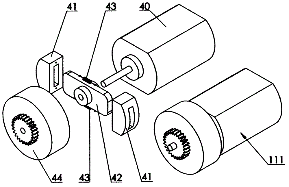 Data glove thumb near-end joint detection apparatus