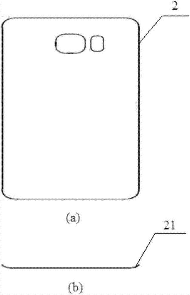 Film pasting device for 3D glass with two opposite edges as curved edges and film pasting method