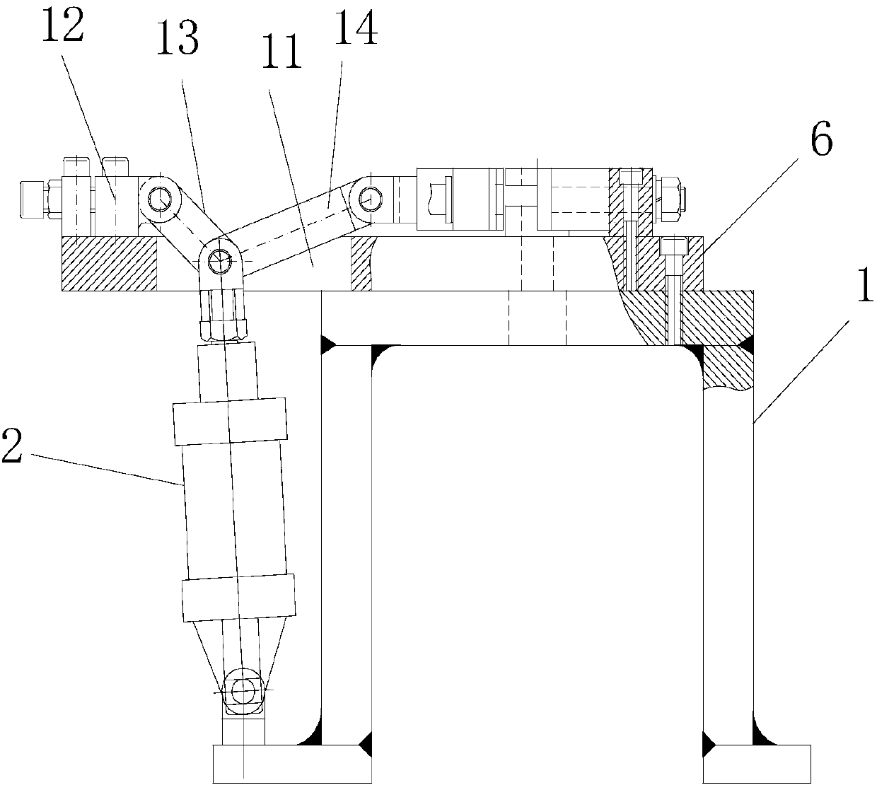 Wire clamp clamping and fixing device