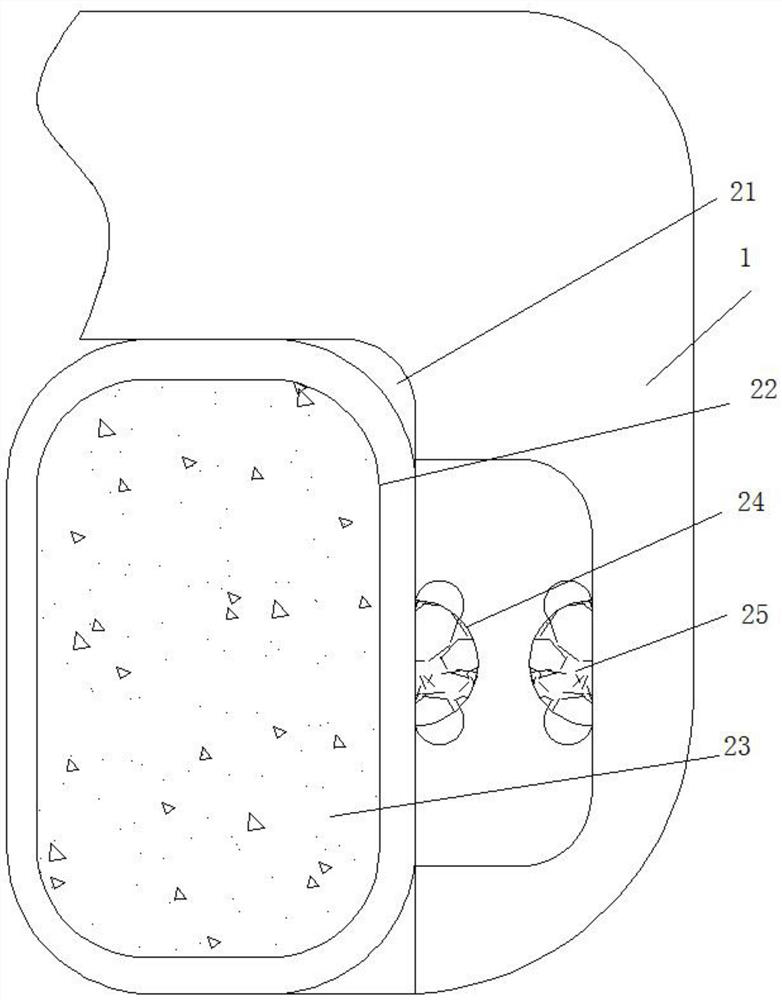 Post-intervention limb nursing device for department of cardiology