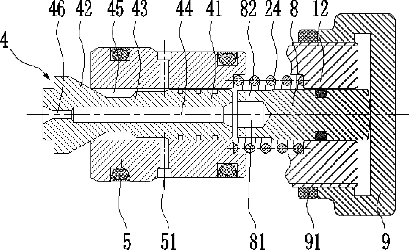 Adjustable hydraulic pilot opening mechanism