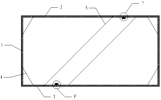 Suspended formwork construction method of tool-type template at height difference position of template surface