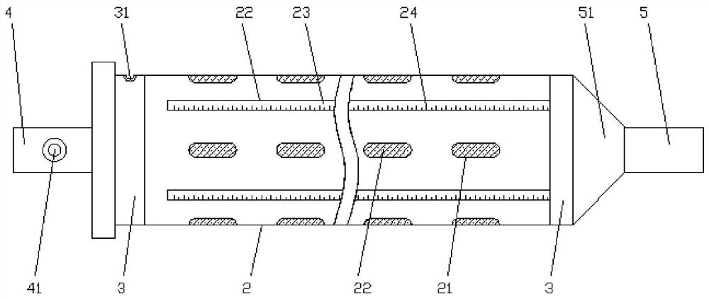 A multi-airbag air shaft