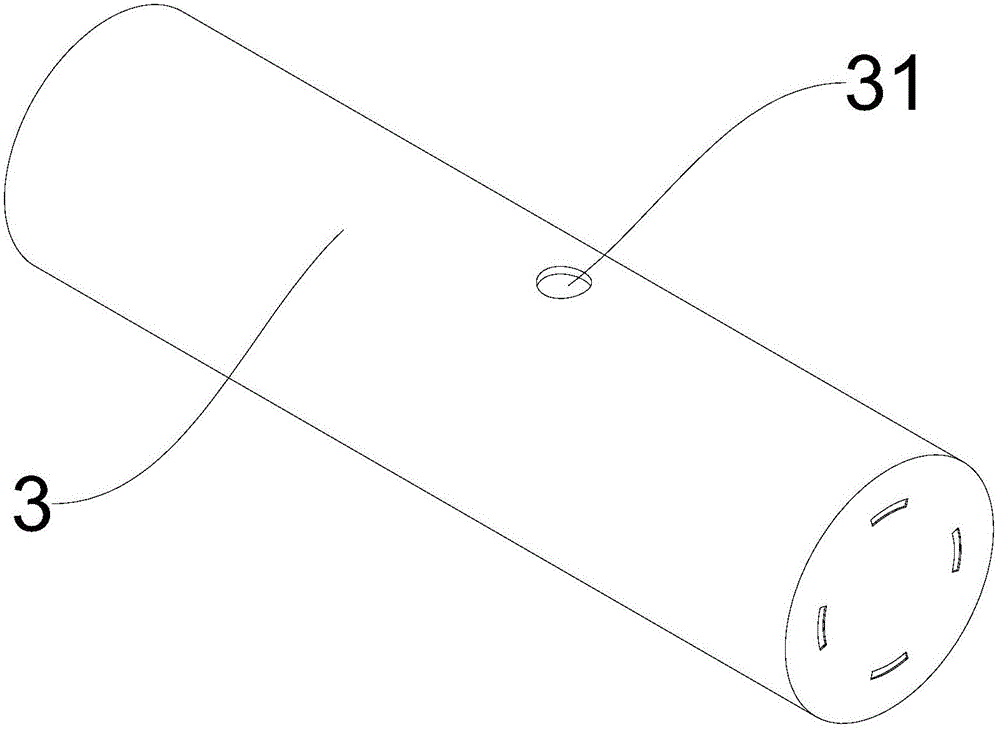 Lithium battery shell leakage detection device