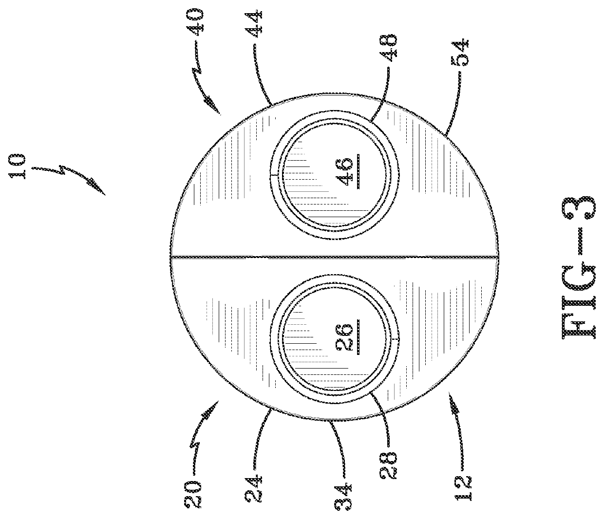 Separable container