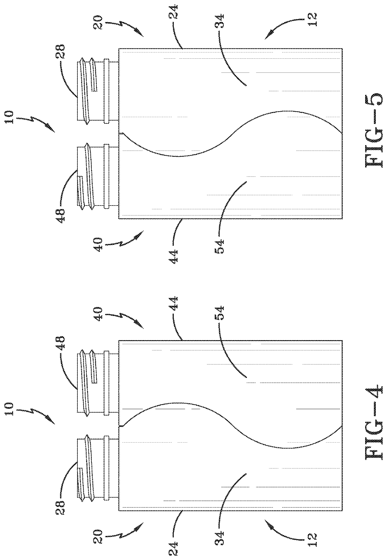 Separable container