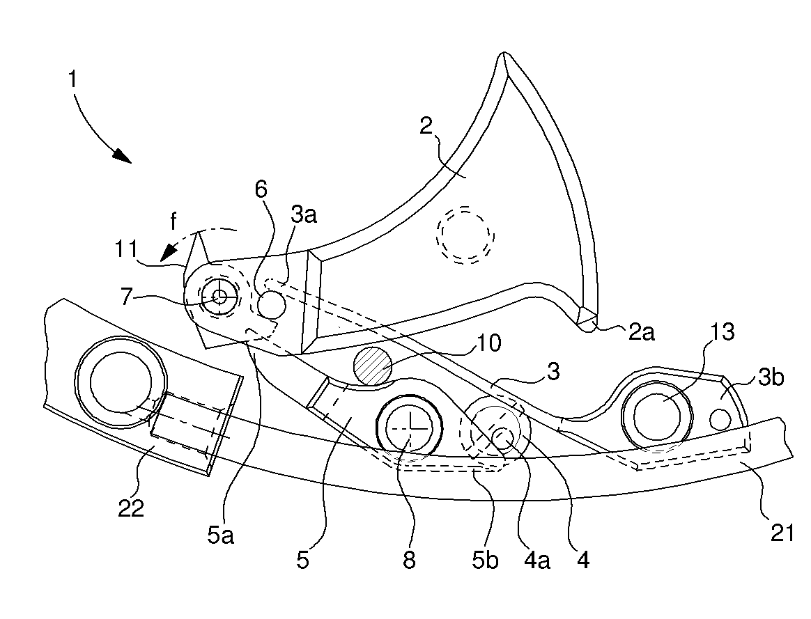 Strike mechanism for a watch