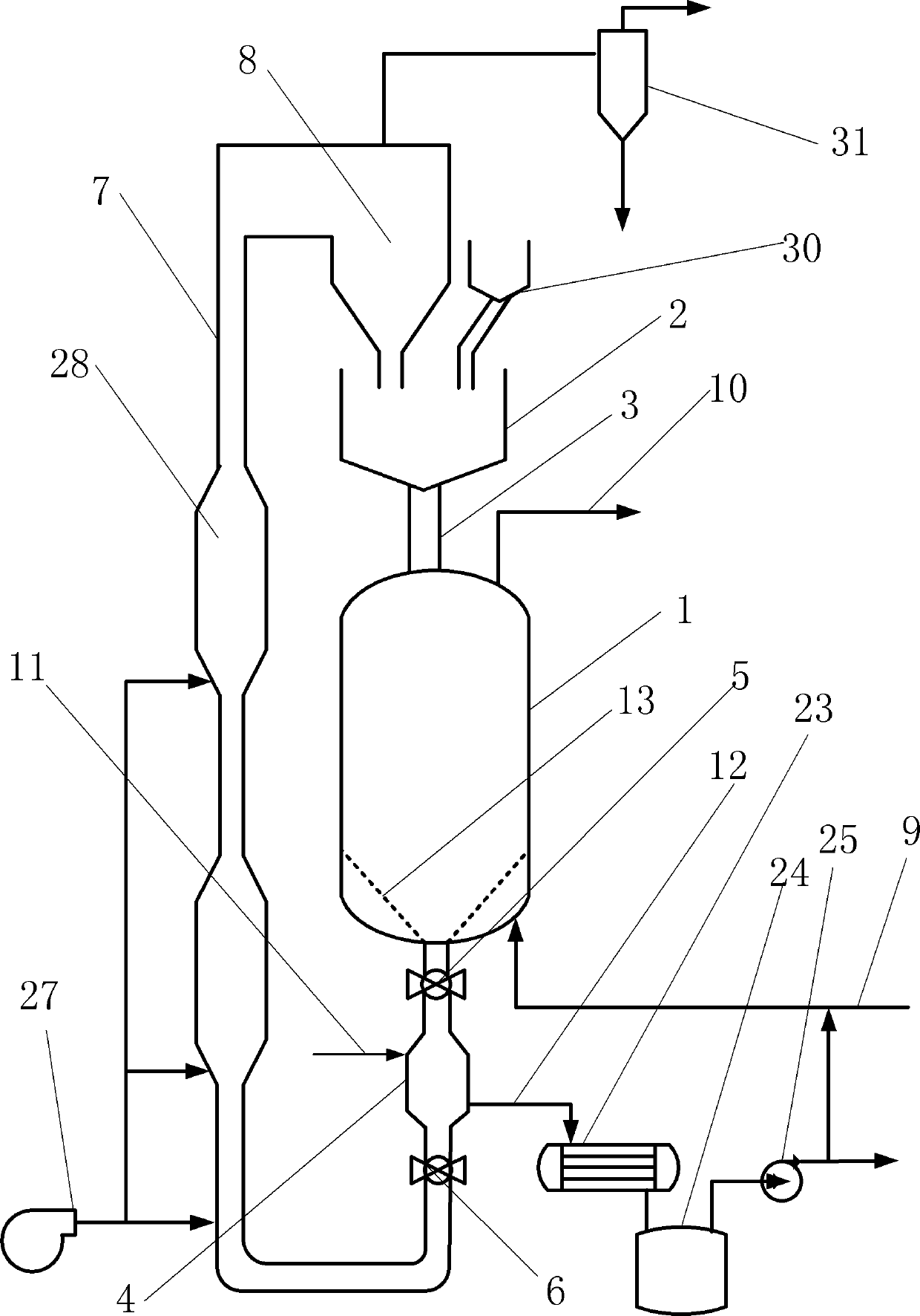 Activated carbon continuous sorption-desorption device for movable bed