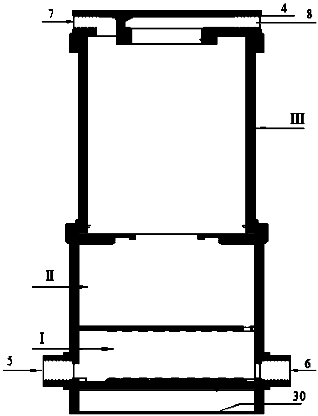 Water-purifying process and water-purifying equipment thereof