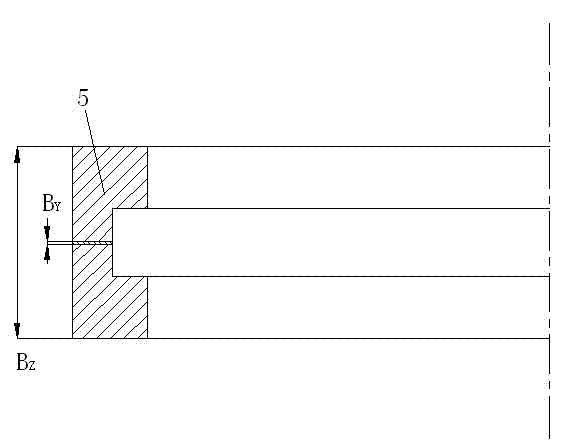 Symmetric rolling forming method of large inner-step ring parts