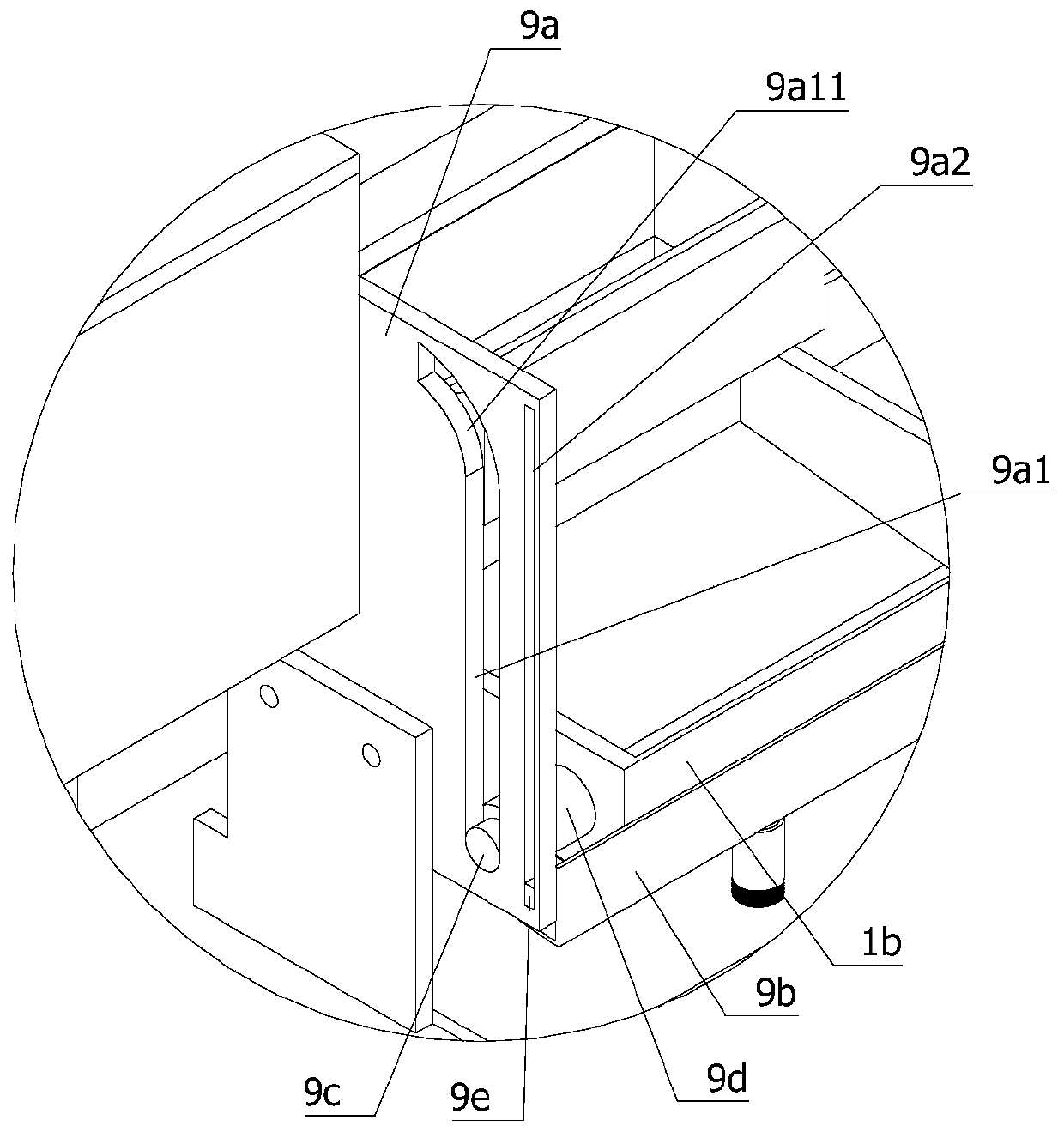 Water circulating system for growth of plants on building external wall