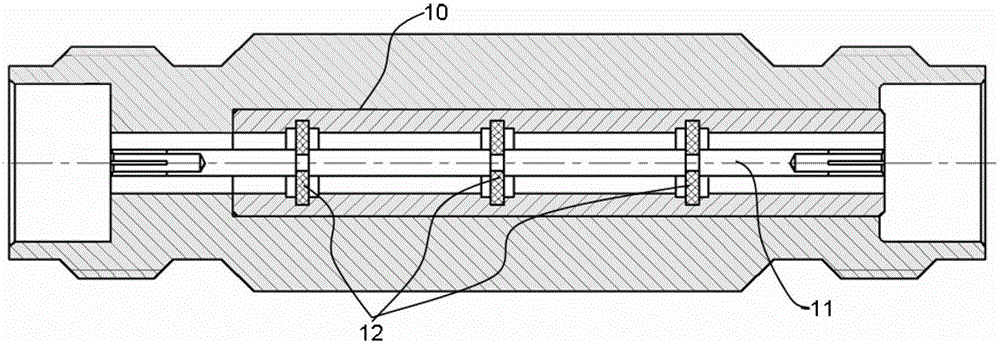 A very high frequency coaxial connector