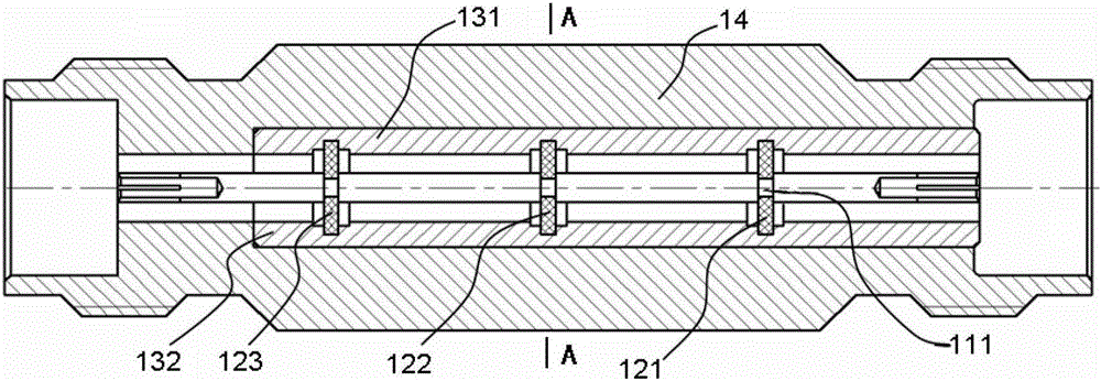 A very high frequency coaxial connector