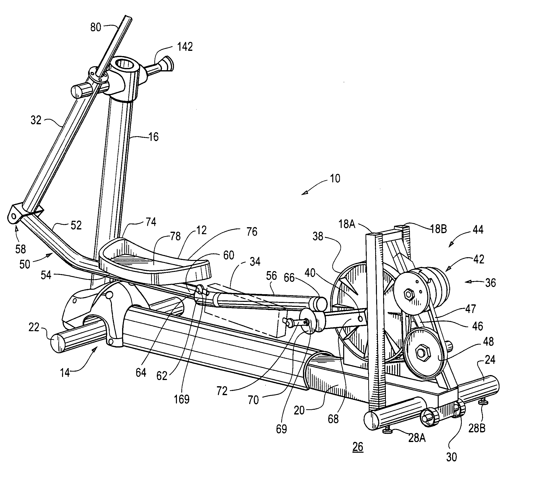 Stride adjustment program