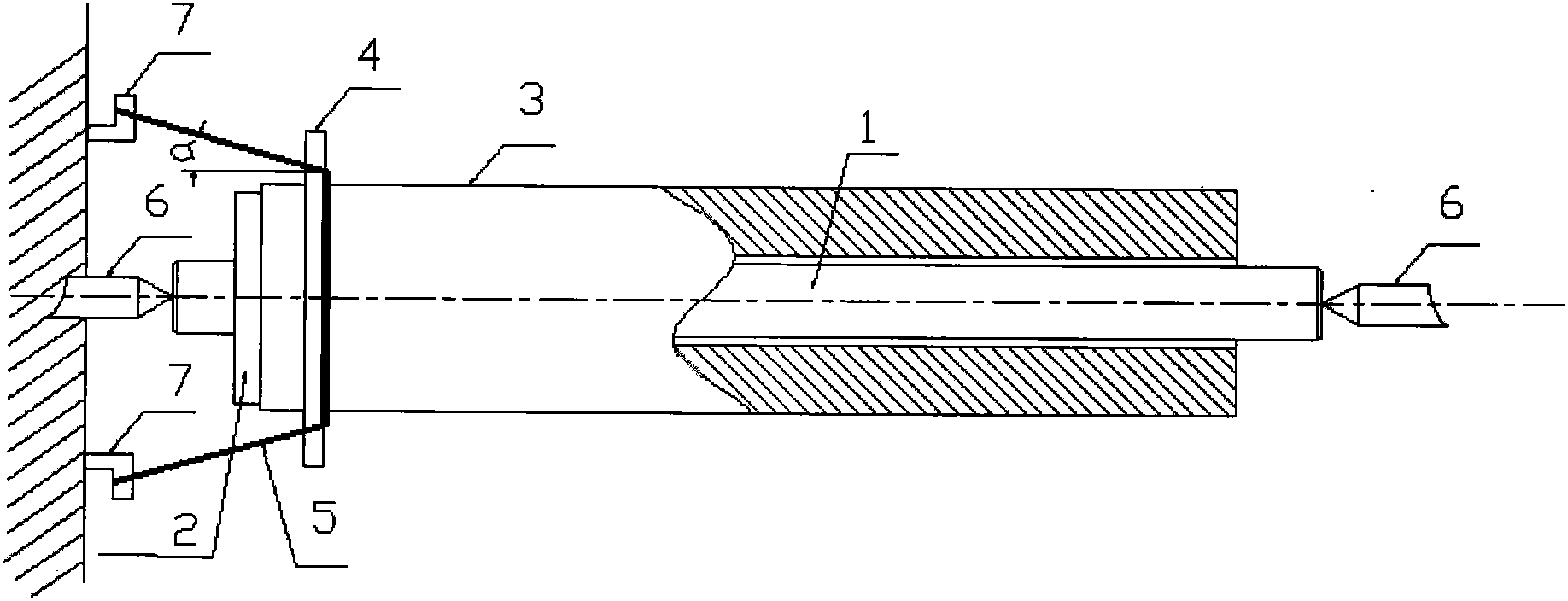 Grinding method of outer circles of high-precision slender casing parts