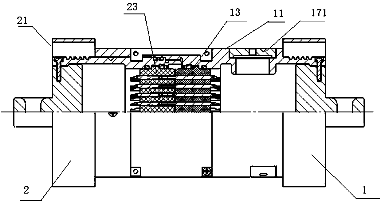 Load-bearing watertight electrical connector