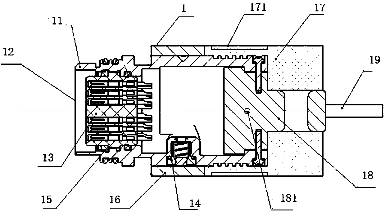 Load-bearing watertight electrical connector