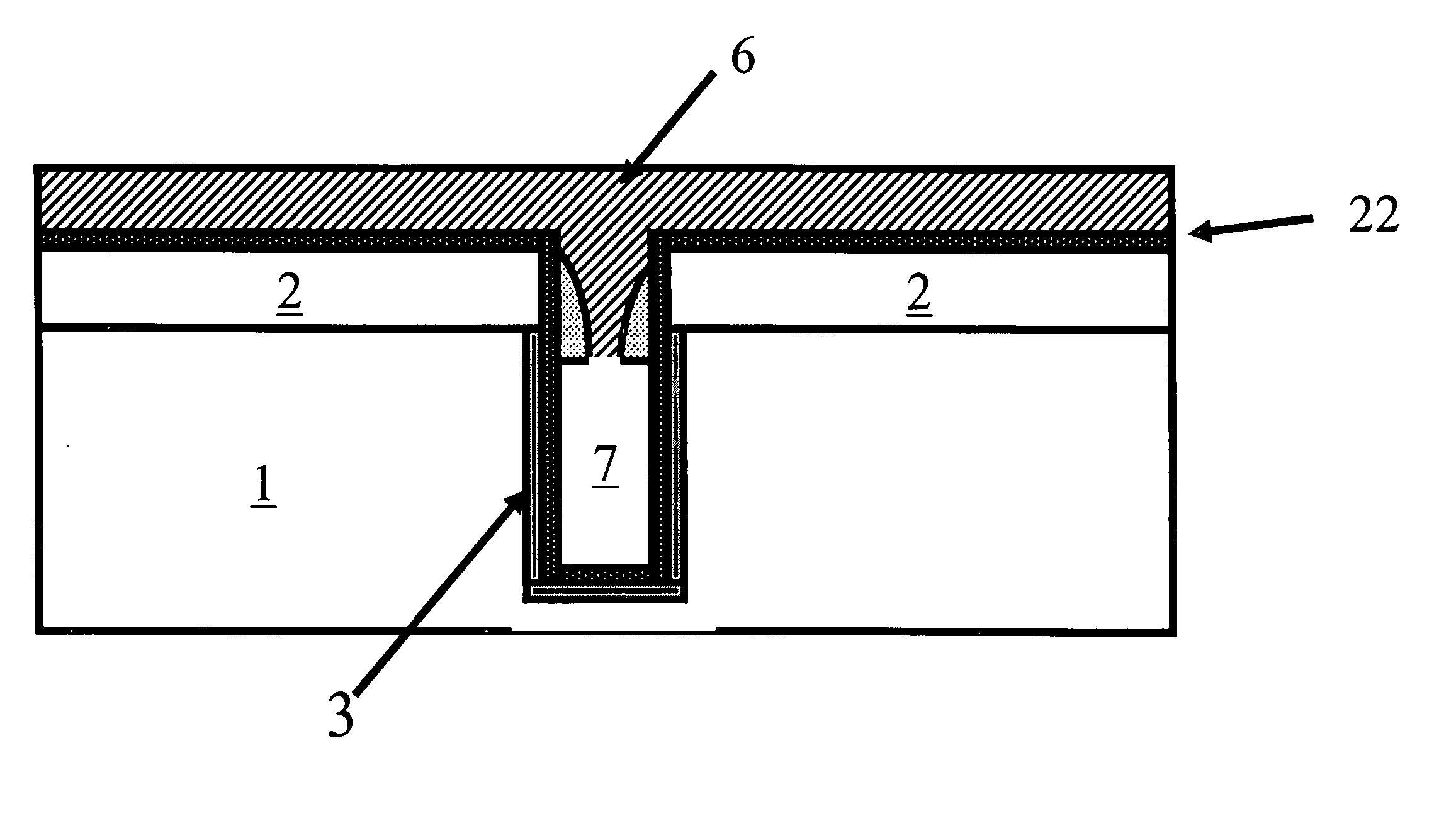 Formation of deep trench airgaps and related applications