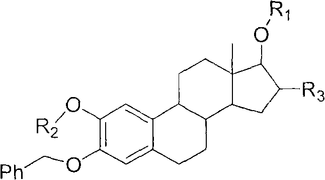 Intermediate compound for use in preparation of androst amino acid ester and synthesis method thereof