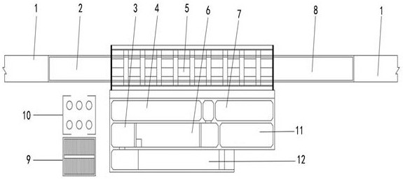 A method for automatic flushing control of non-stop motor vehicles in road traffic