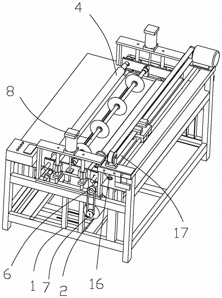 EPE (expand aple poly ephylene) foam cutting machine