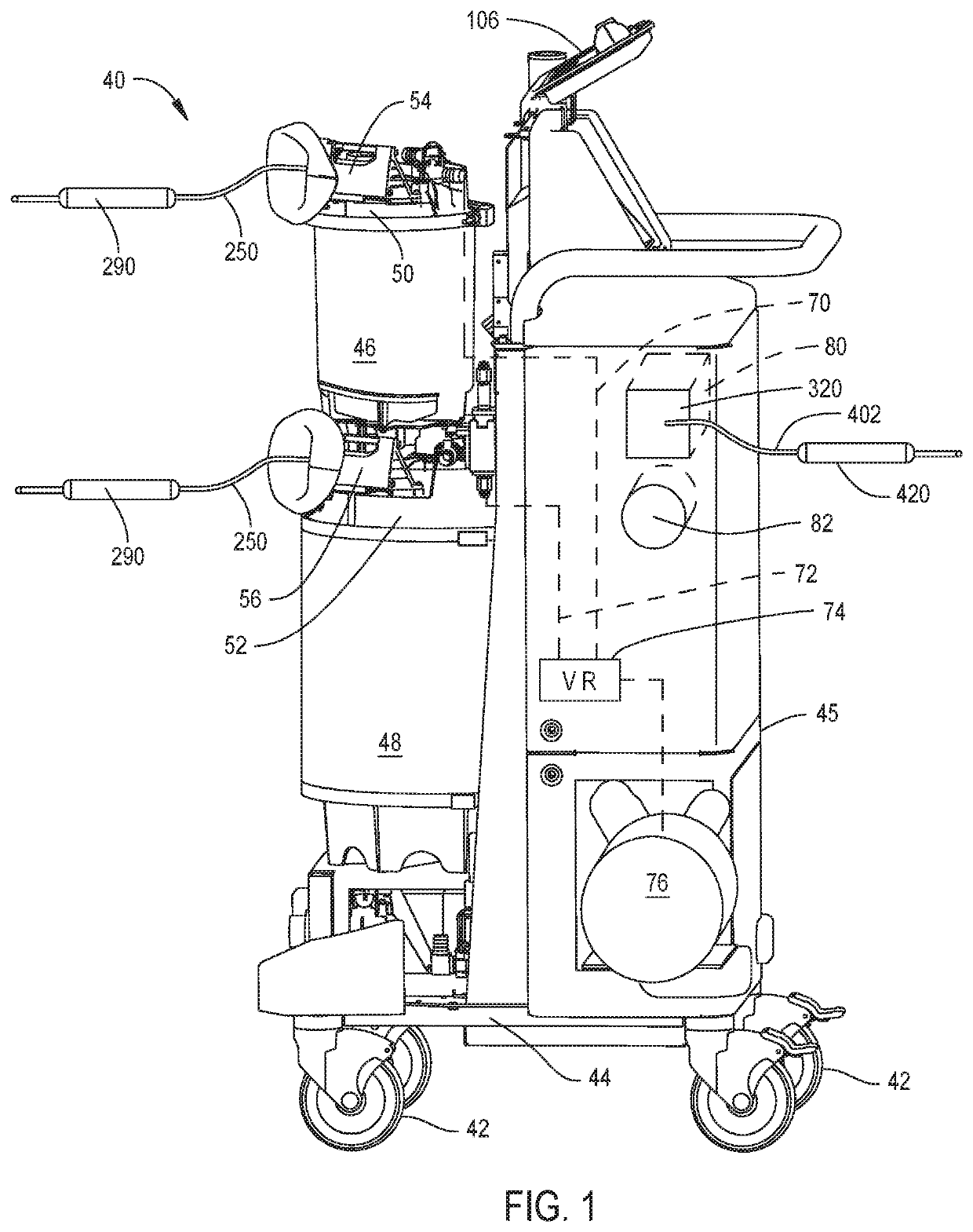 Waste Collection Unit Including A Light Assembly