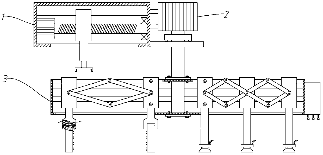 Manipulator structure and robot capable of achieving switching between adsorption and clamping modes