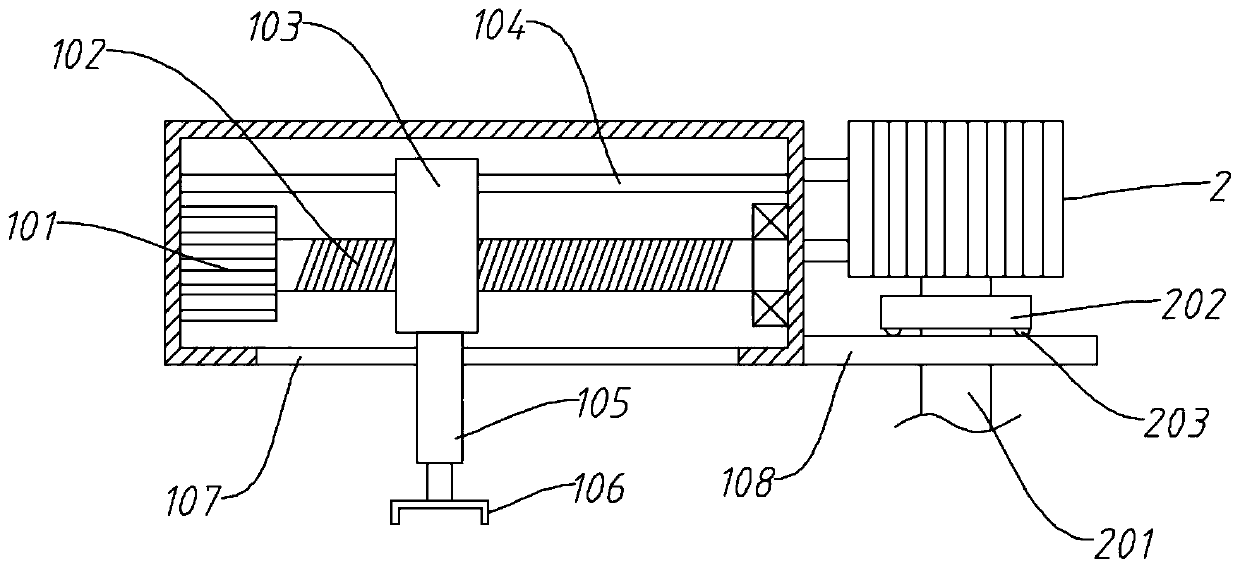 Manipulator structure and robot capable of achieving switching between adsorption and clamping modes