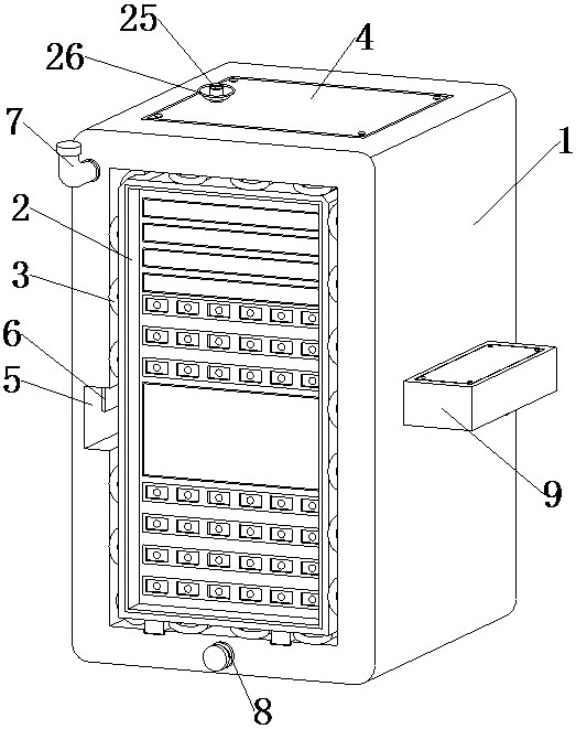 Industrial internet big data center host