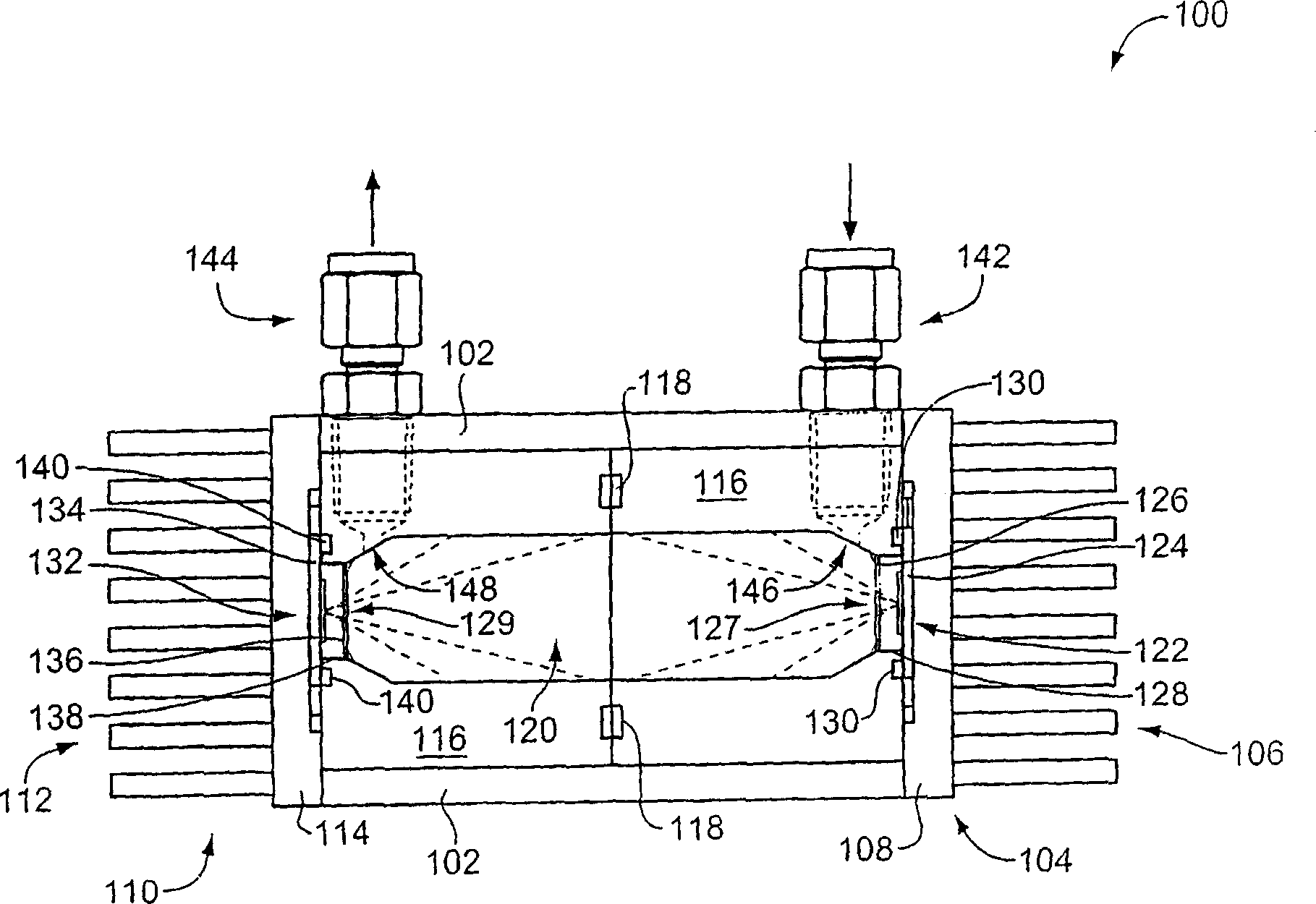 Solid-state light source photolytic nitrogen dioxide converter