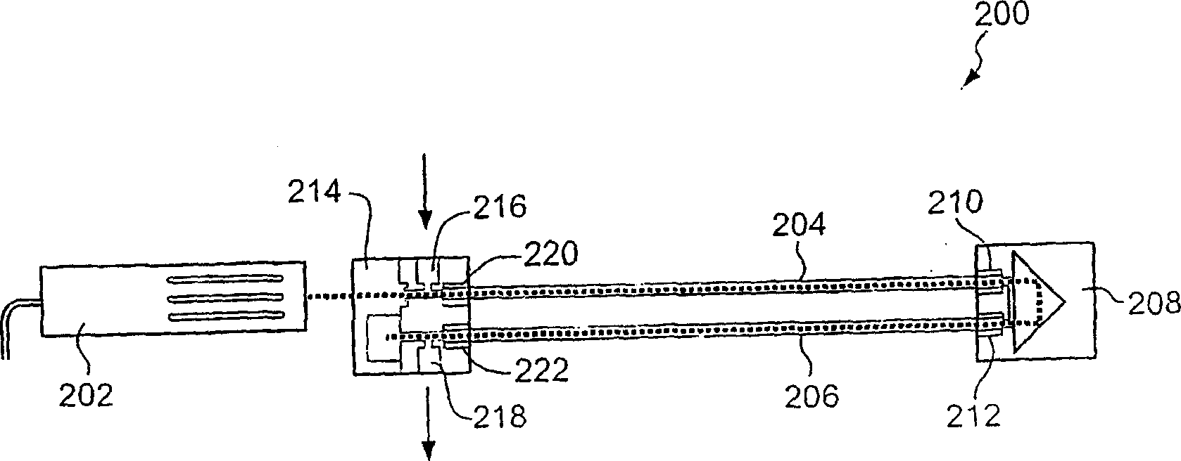 Solid-state light source photolytic nitrogen dioxide converter