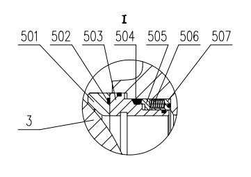 Corrugated pipe ball valve