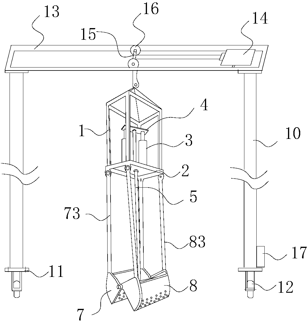 Novel slag collection device