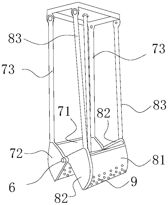 Novel slag collection device