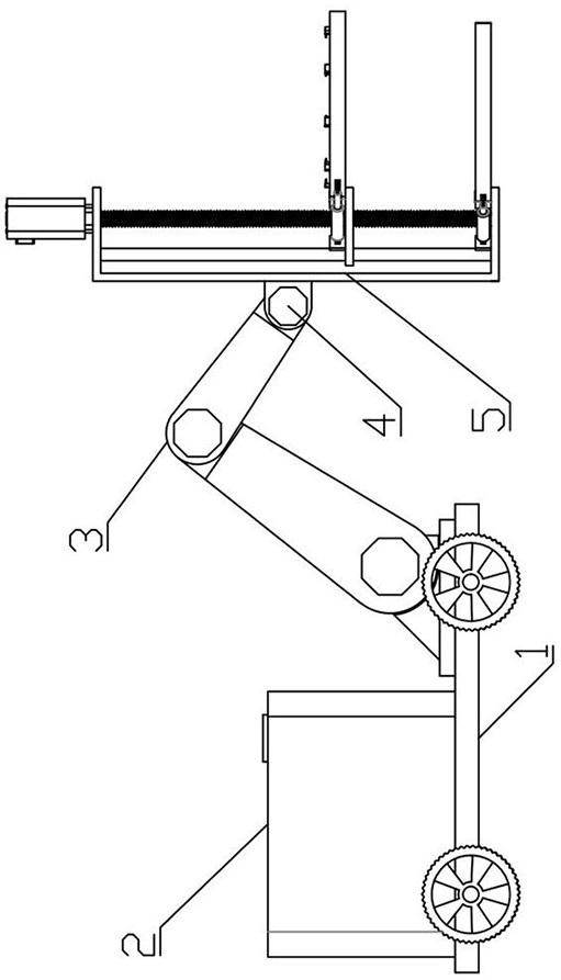 Trunk whitewashing drip-proof device