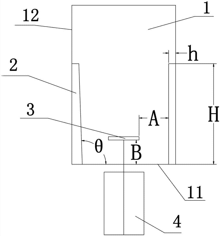 Stirring cup body and cell wall breaking machine