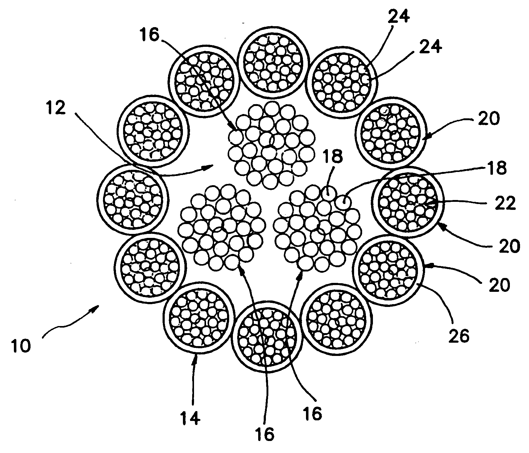 Optimized suture braid