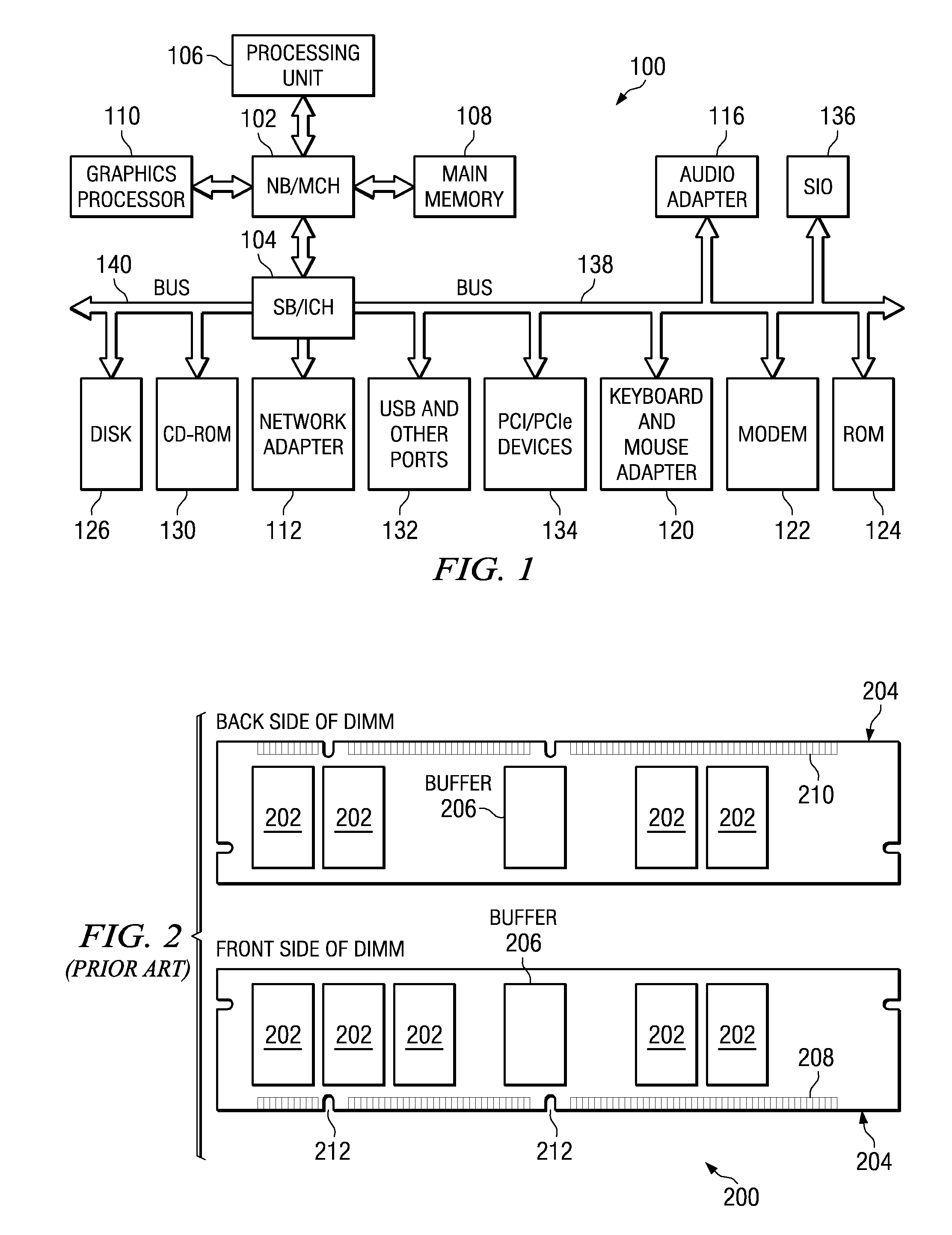 System for Performing Error Correction Operations in a Memory Hub Device of a Memory Module