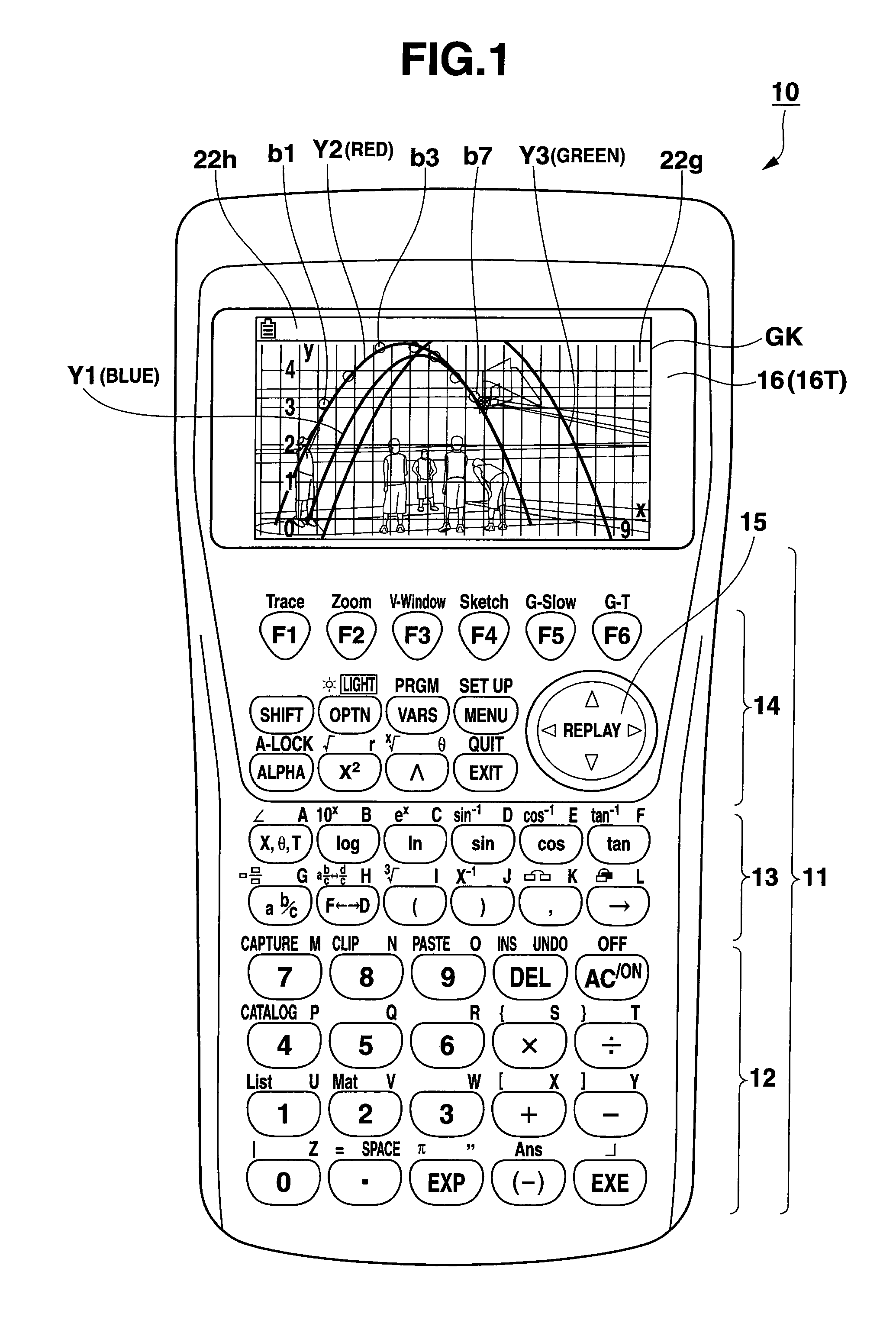 Graph display apparatus, graph display method, and storage medium storing program