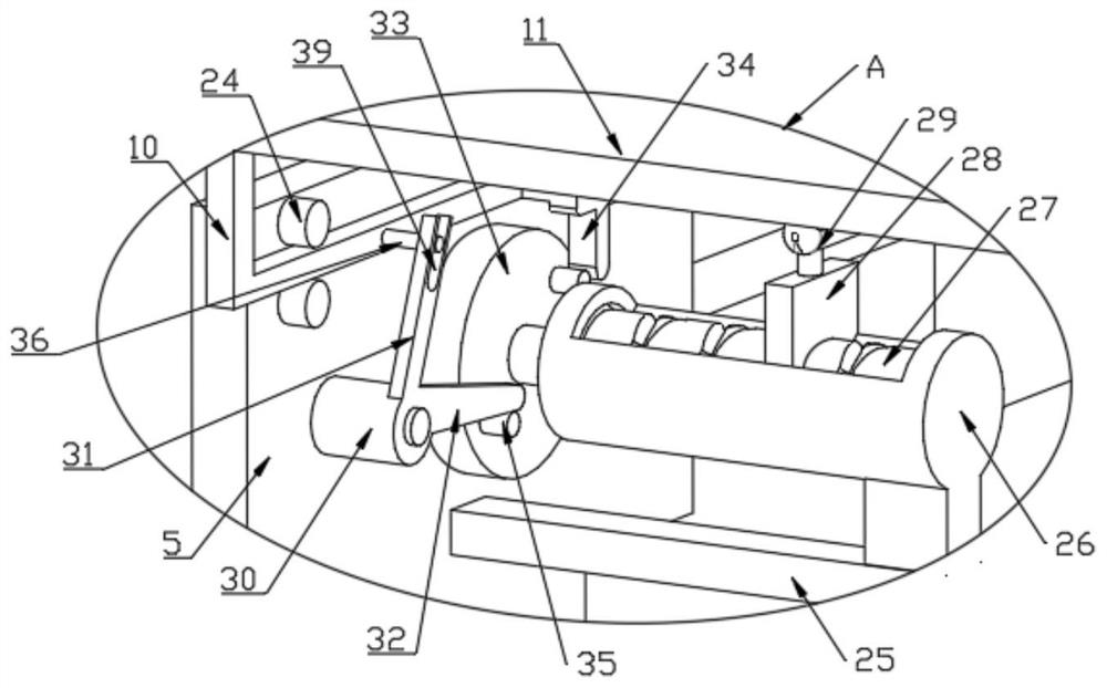 Cutting equipment for roll-shaped non-woven fabric