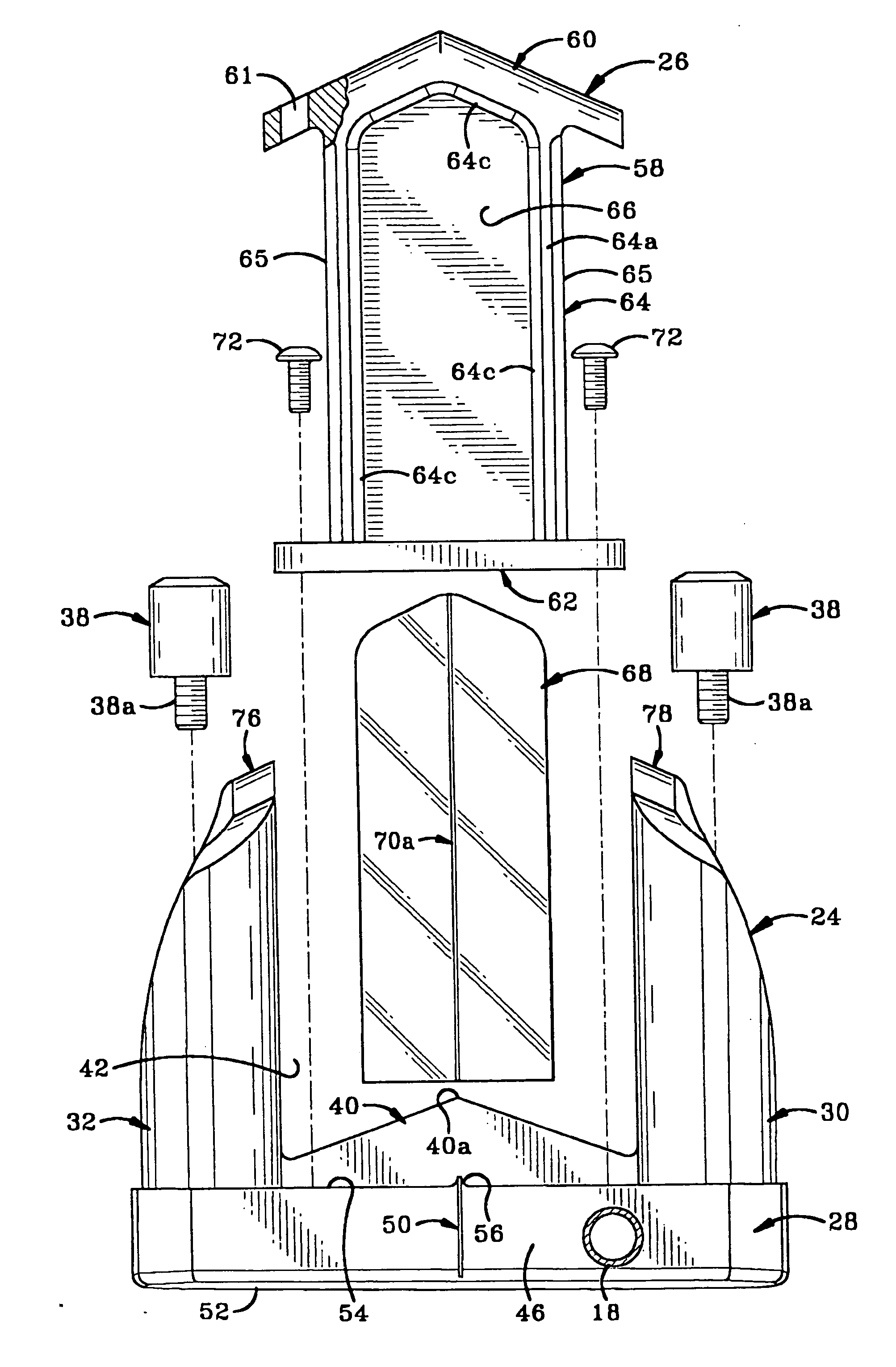 Golf putter with a removeable insert and method of using the same