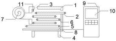 Air speed adjustment dedusting-type conveying belt dryer