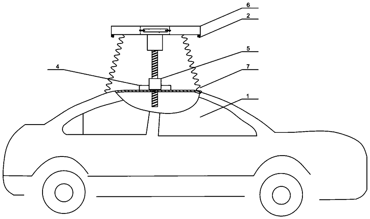 Device for monitoring training vehicle of driving school