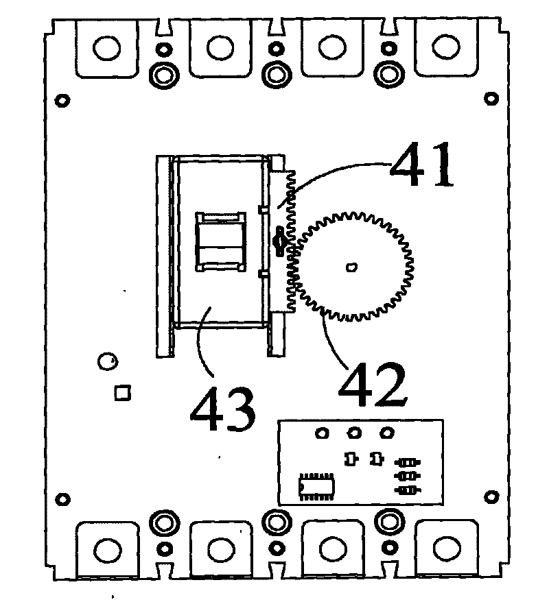 B type intelligent circuit breaker with automatic switching-in function